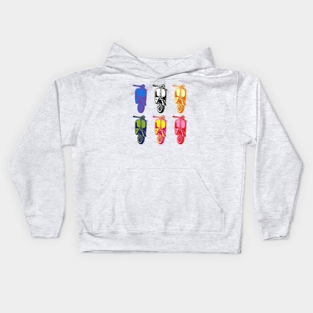 Scooters Kids Hoodie by Skatee